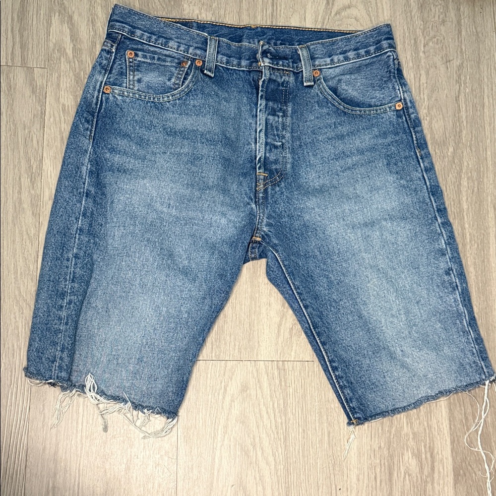 Levi's Blue Denim Men's Jean Shorts